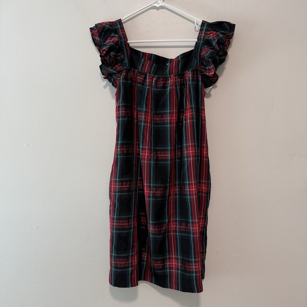 Vineyard Vines NWT Apres Tartan Smocked Holiday Christmas Dress Size Large Girl